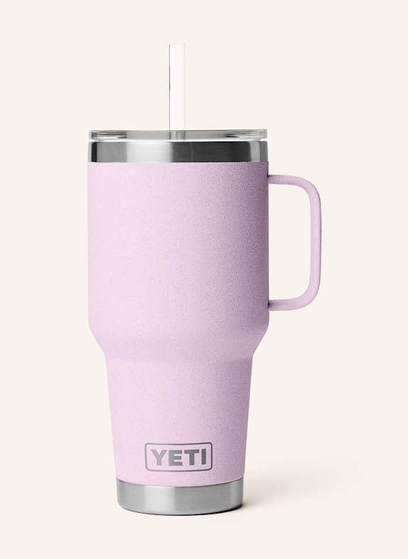 YETI Thermos mug RAMBLER® LIGHT PINK/ SILVER