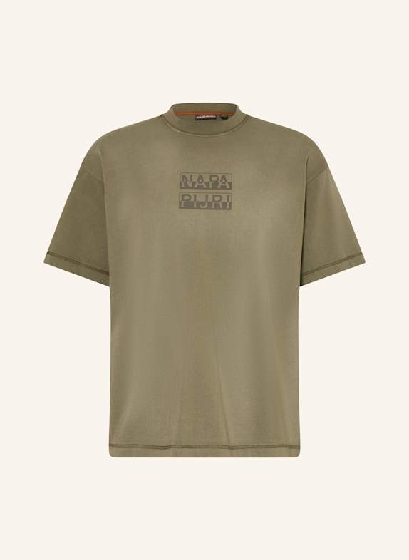 NAPAPIJRI T-Shirt S-COMEL KHAKI