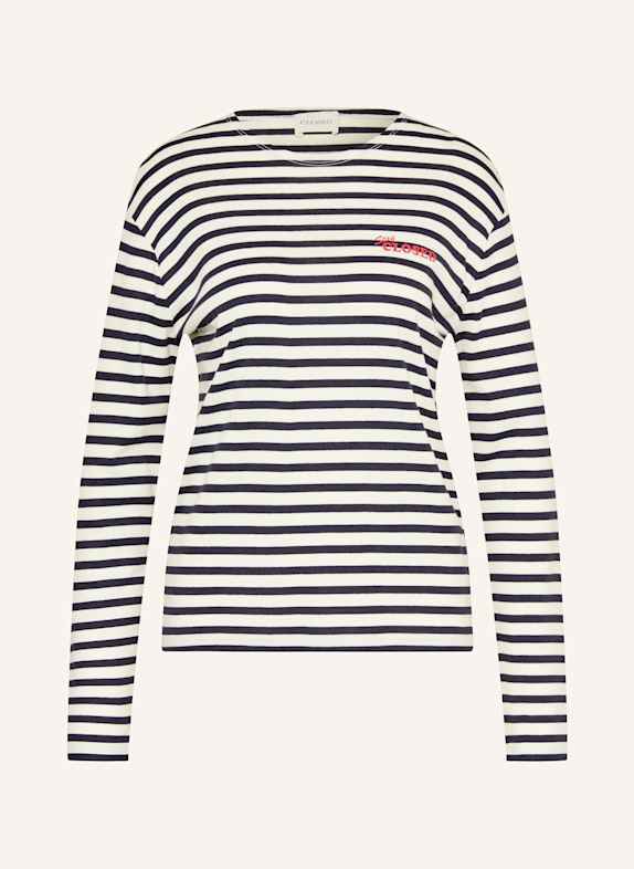 CLOSED Longsleeve DUNKELBLAU/ ECRU
