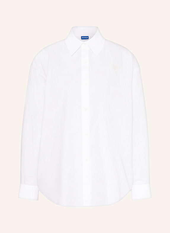 HUGO BLUE Hemdbluse ELISANA WEISS