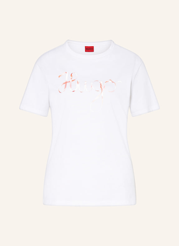 HUGO T-shirt DAMACIA WHITE