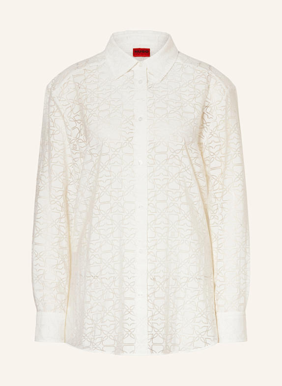 HUGO Oversized-Bluse THE OVERSIZE SHIRT WEISS