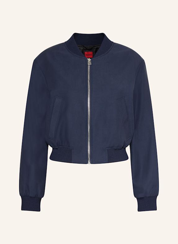 HUGO Blouson ABILLA BLEU FONCÉ