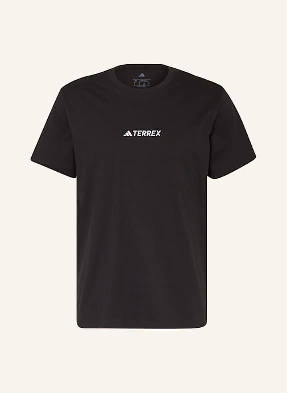 adidas TERREX T-Shirt TERREY SIGNATURE AOP GRAPHIC SCHWARZ