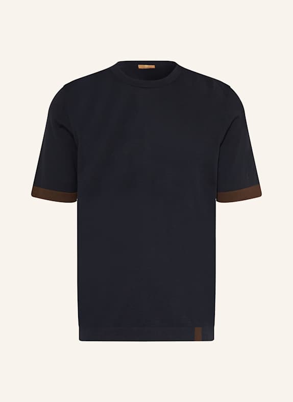 MOS MOSH Gallery Strickshirt MMGJUSTIN DUNKELBLAU