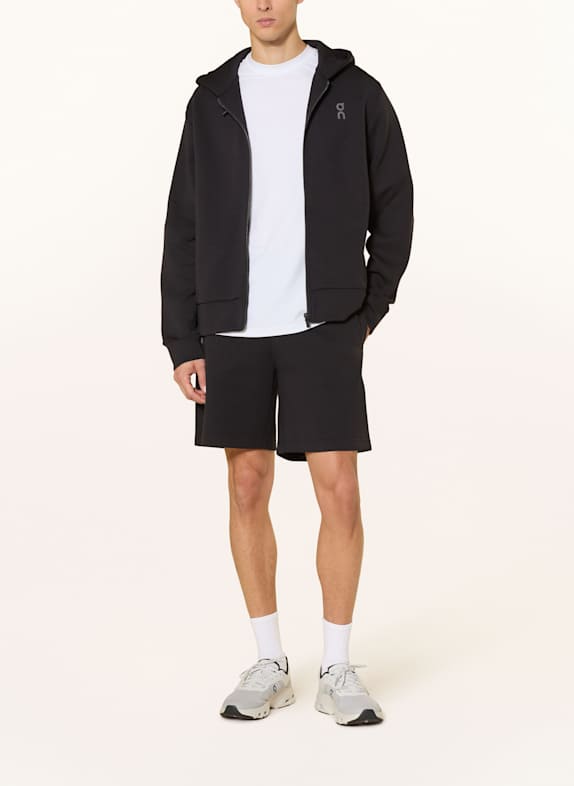 On Sweatshorts FOCUS TECH SVART