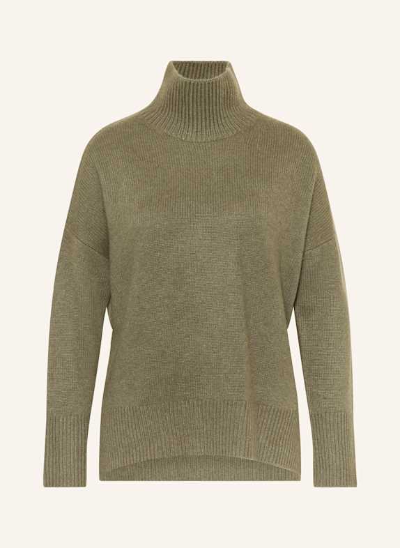 darling harbour Cashmere-Pullover MOSS GREEN