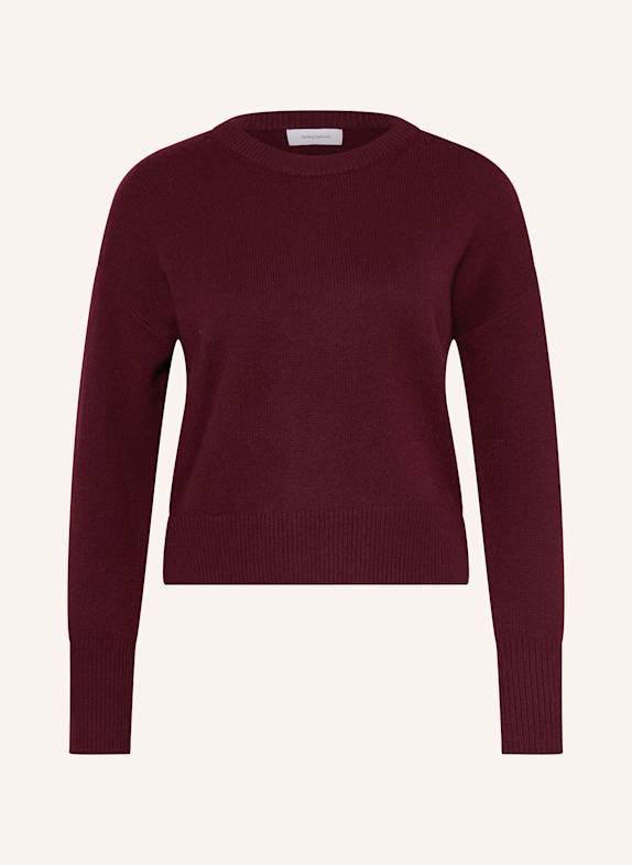 darling harbour Cashmere-Pullover DUNKELROT
