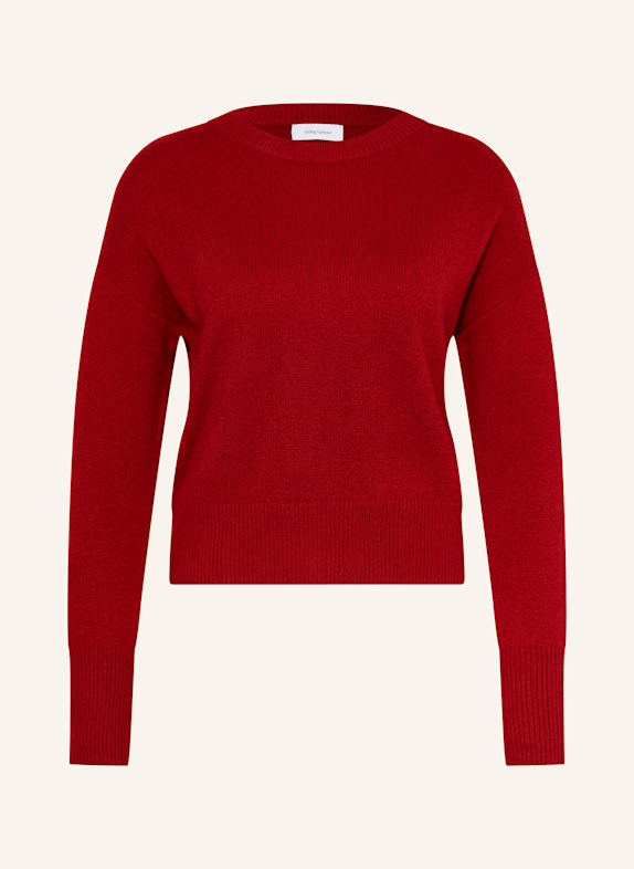 darling harbour Cashmere-Pullover DUNKELROT