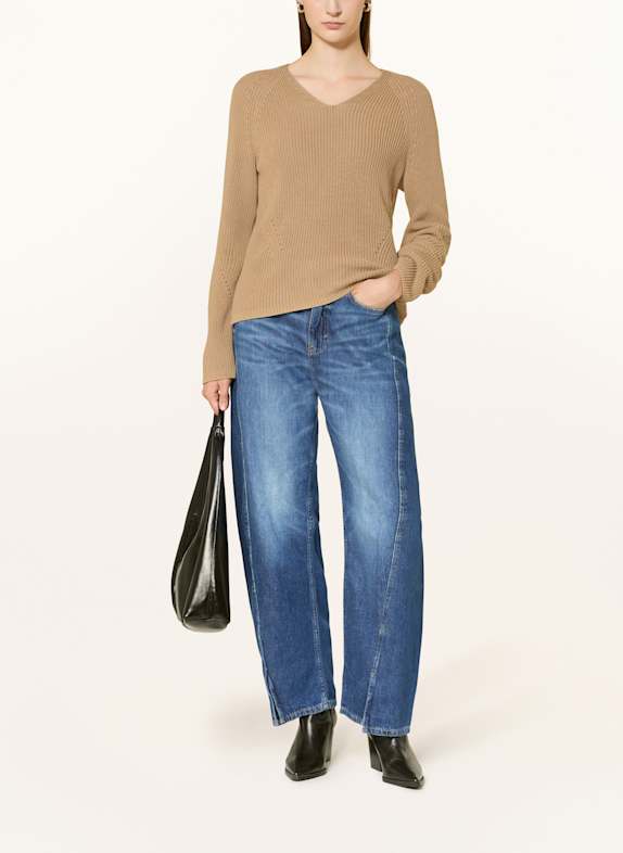 BOSS Trui FARDELLA CAMEL