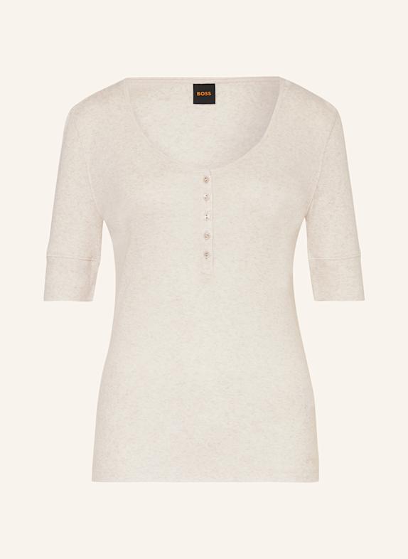 BOSS Henley-Shirt ESPEN BEIGE