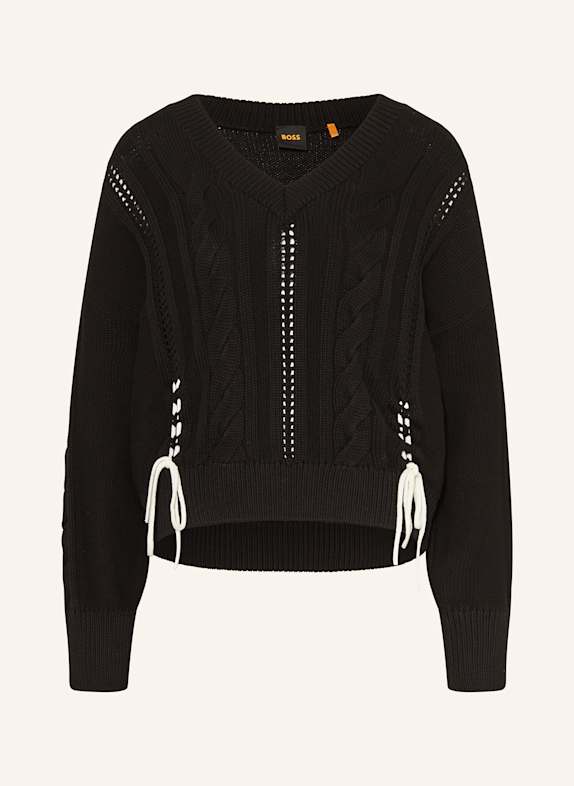 BOSS Pullover FANGALLO SCHWARZ
