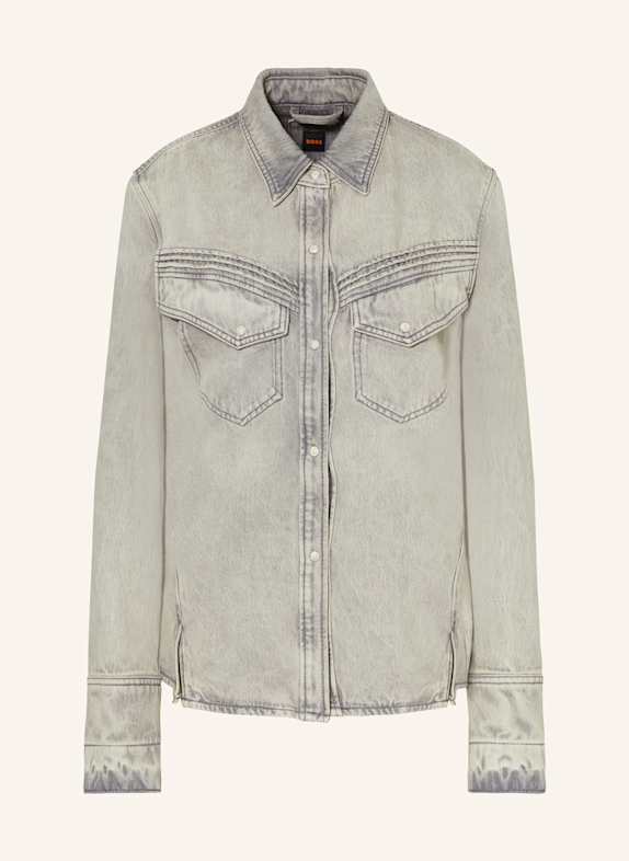BOSS Jeansjacke GRAU