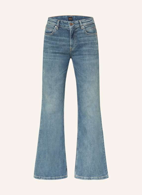 BOSS Flared jeans SOFT 422 MEDIUM BLUE