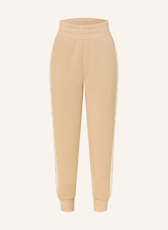 GUESS NEW VICTOIRE trousers in jogging style CAMEL