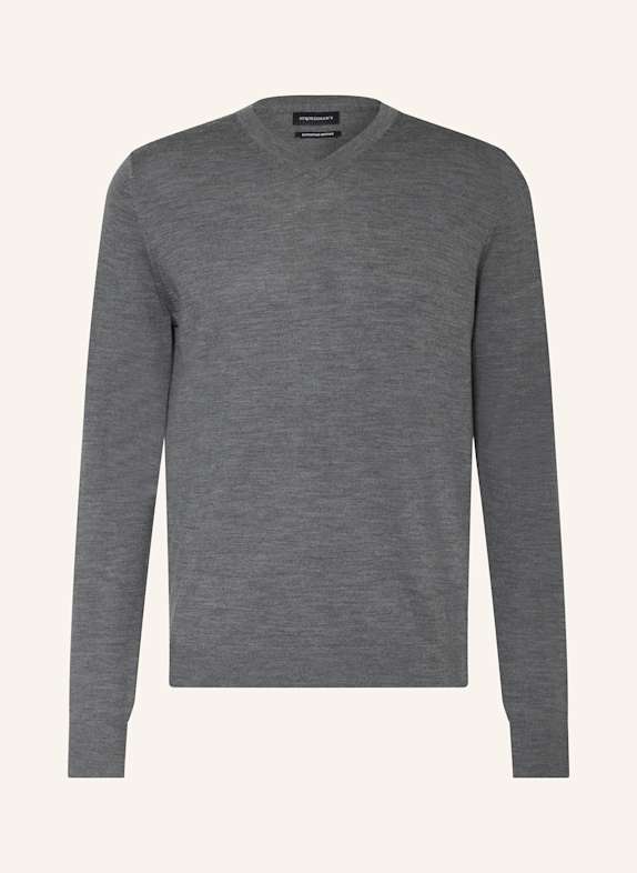 STROKESMAN'S Pullover aus Merinowolle GRAU