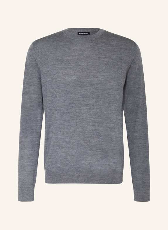 STROKESMAN'S Sweater made of merino wool GRAY