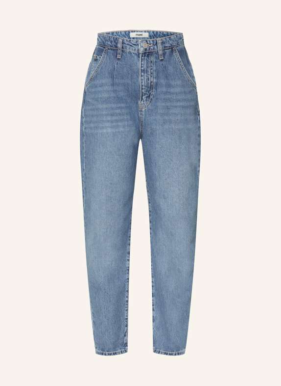 mavi Mom džíny LAURA 88980 dark brushed lt denim