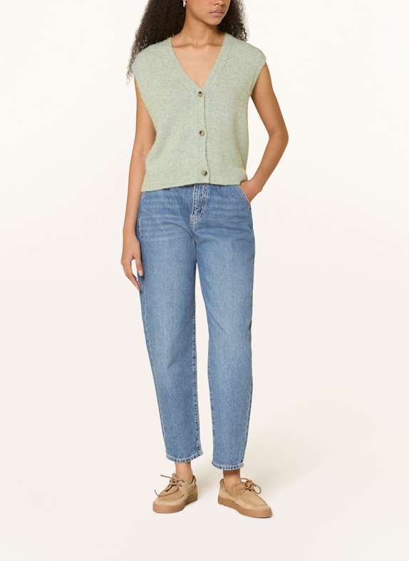 mavi Mom jeans LAURA 88980 dark brushed lt denim