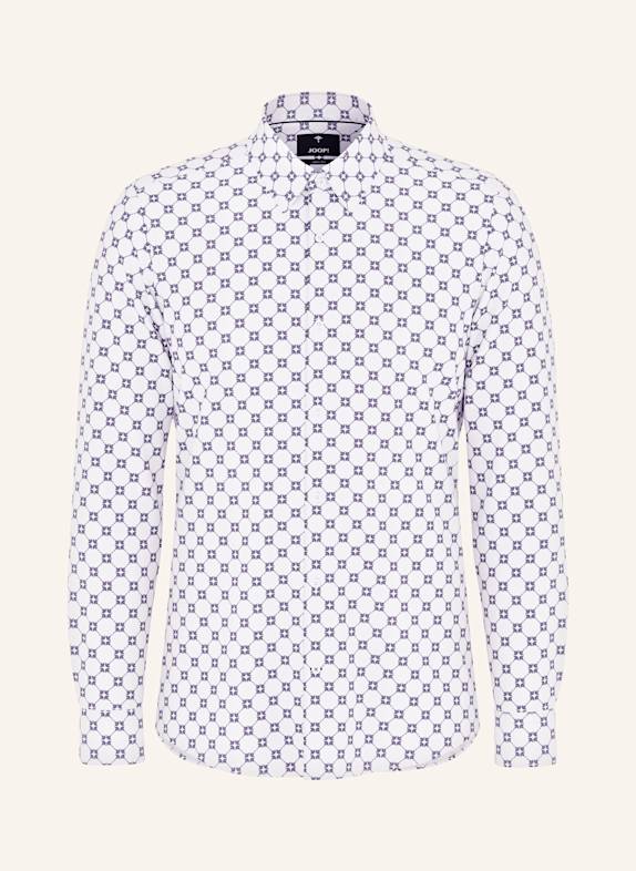 JOOP! Hemd PIERCE SlimFit WEISS/ DUNKELBLAU