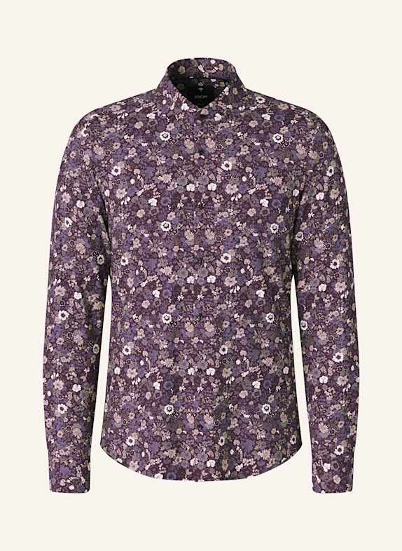 JOOP! Hemd PARES Slim Fit DUNKELROT/ HELLLILA/ OLIV