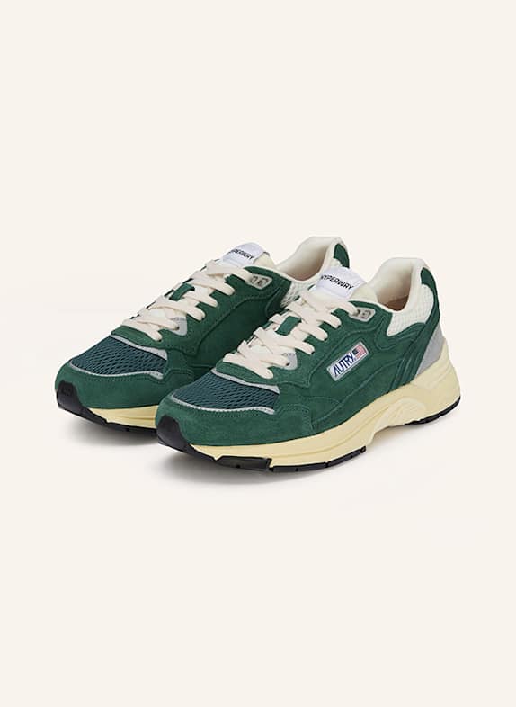 AUTRY Sneaker HYPERWAY LOW UM GRÜN / GRAU