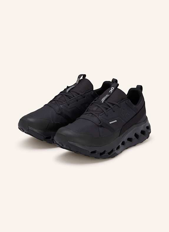 On Sneaker in pelle con stampa animalier BLACK