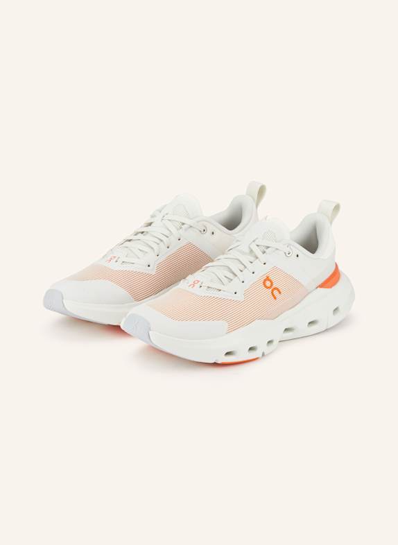 On CLOUDPULSE NEXT fitness chuck shoes ECRU/ LIGHT ORANGE