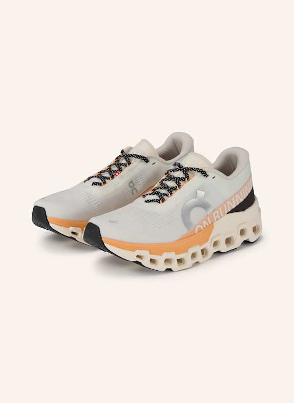 On Laufschuhe CLOUDMONSTER 2 ECRU/ HELLORANGE