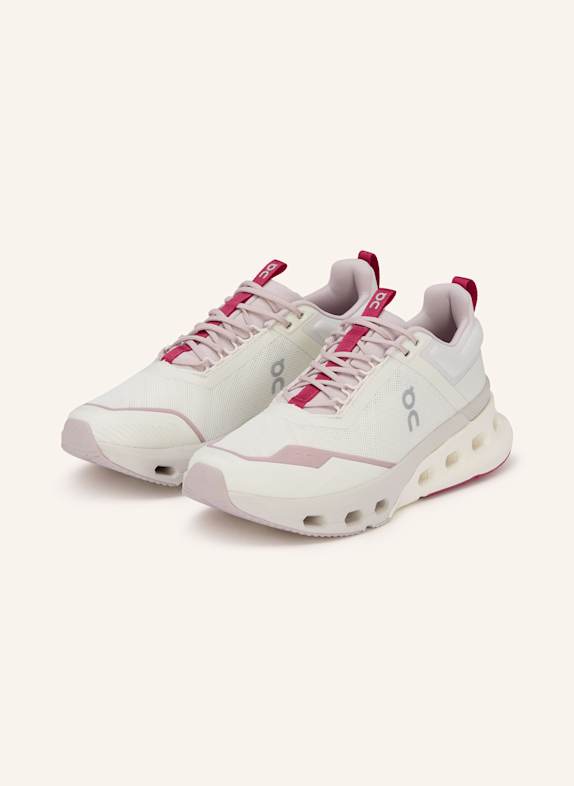 On Womens Lunar Long Boots WHITE/ ROSE