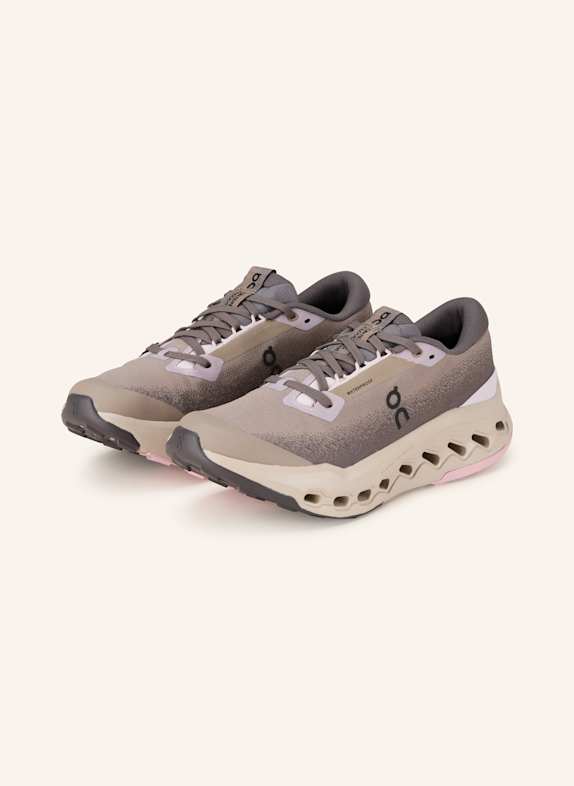 On Trail running chuck shoes CLOUDSURFER TRAIL 2 TAUPE/ BEIGE