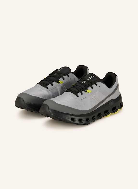 On Trailrunning-Schuhe CLOUDVISTA 2 WATERPROOF GRAU/ SCHWARZ