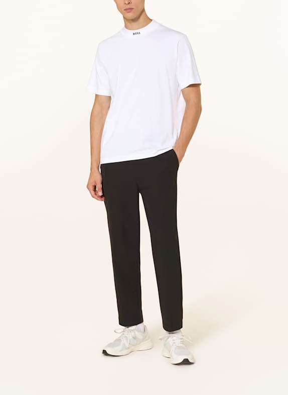 BOSS T-Shirt COLLAR ZONE WEISS