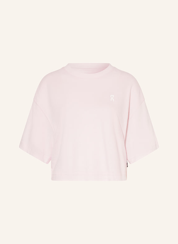 On T-Shirt CLUB HELLROSA/ WEISS