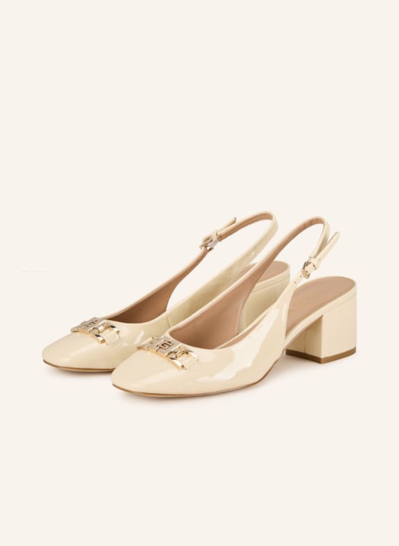 GUESS Slingback pumps CALIDE ECRU