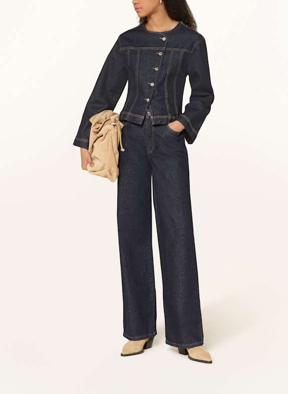 GESTUZ Wide Leg Jeans GZSUMMER 107896 Unwashed denim