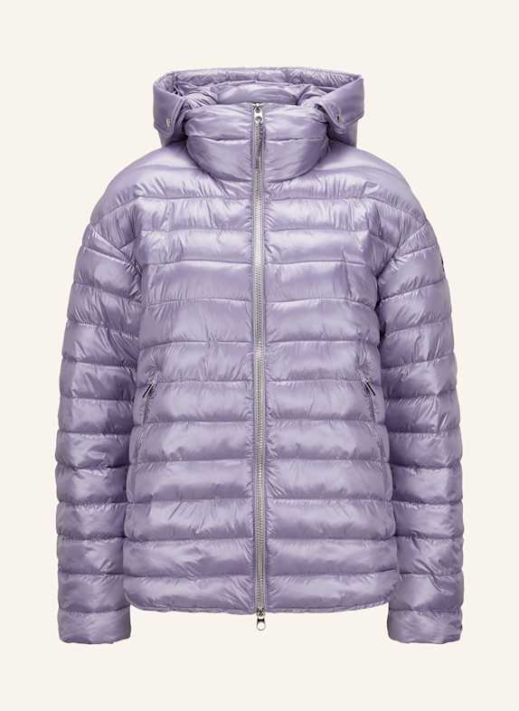 MILESTONE Steppjacke MSAMELIA mit DUPONT™ SORONA®-Isolierung und abnehmbarer Kapuze HELLLILA