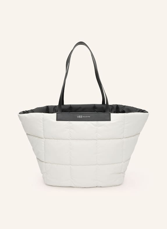 Vee Collective Shopper PORTER BASQUE mit Pouch WEISS