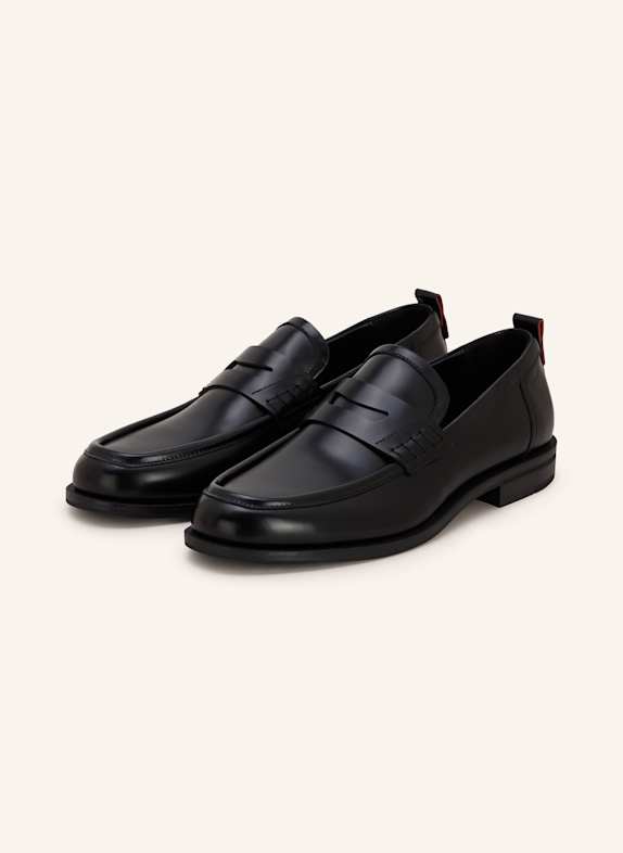 HUGO Penny-Loafer VARIAN SCHWARZ
