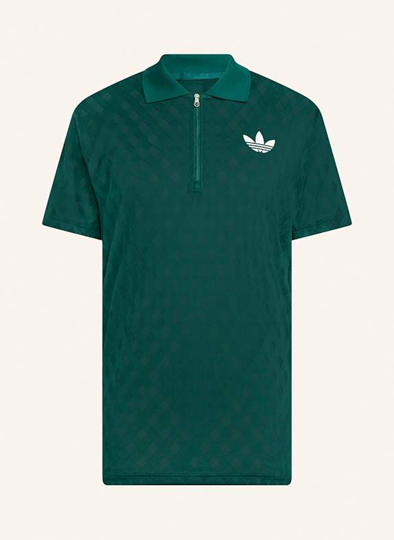 adidas TENNIS CLIMACOOL + FREELIFT POLO PRO functional polo shirt DARK GREEN