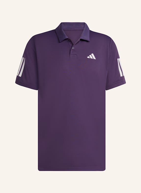 adidas Funktions-Poloshirt CLUB TENNIS 3-STRIPES DUNKELLILA
