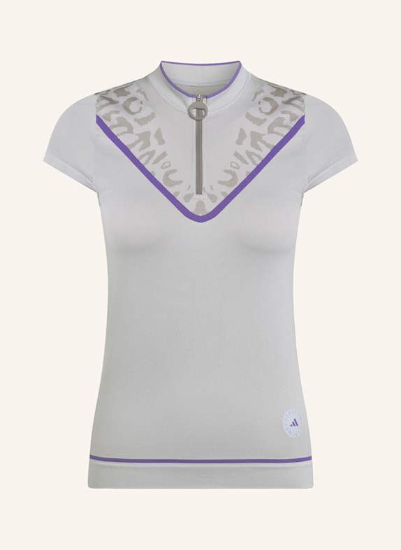 adidas by Stella McCartney Funktions-Poloshirt ADIDAS BY STELLA MCCARTENEY HELLGRAU/ DUNKELGRAU