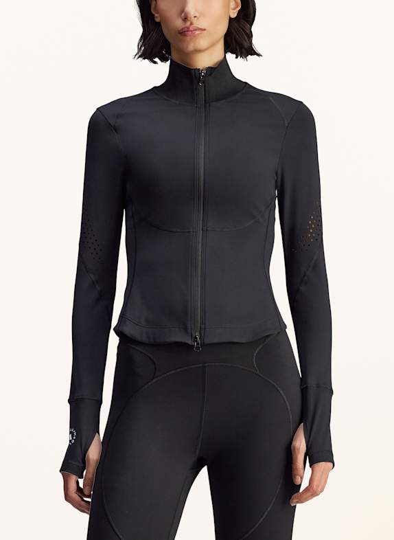 adidas by Stella McCartney Trainingsjack ADIDAS BY STELLA MCCARTNEY TRAINING ZWART