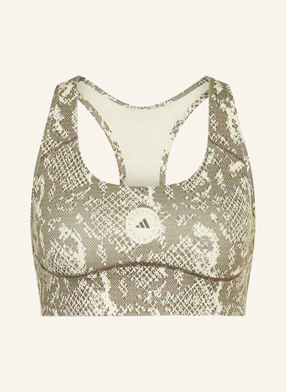 adidas by Stella McCartney Sport-BH ADIDAS BY STELLA MCCARTNEY mit Mesh TAUPE/ ECRU