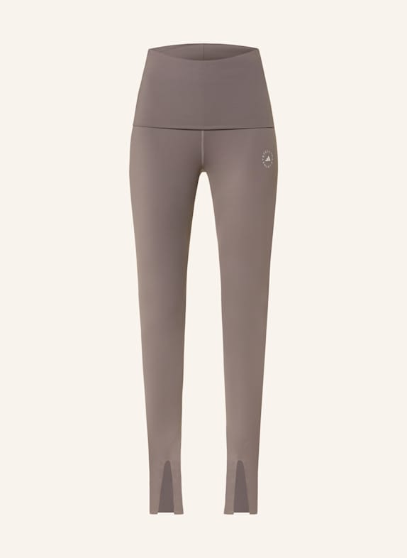 adidas by Stella McCartney Tights ADIDAS BY STELLA MCCARTNEY ROLLTOP SPLITCUF TAUPE
