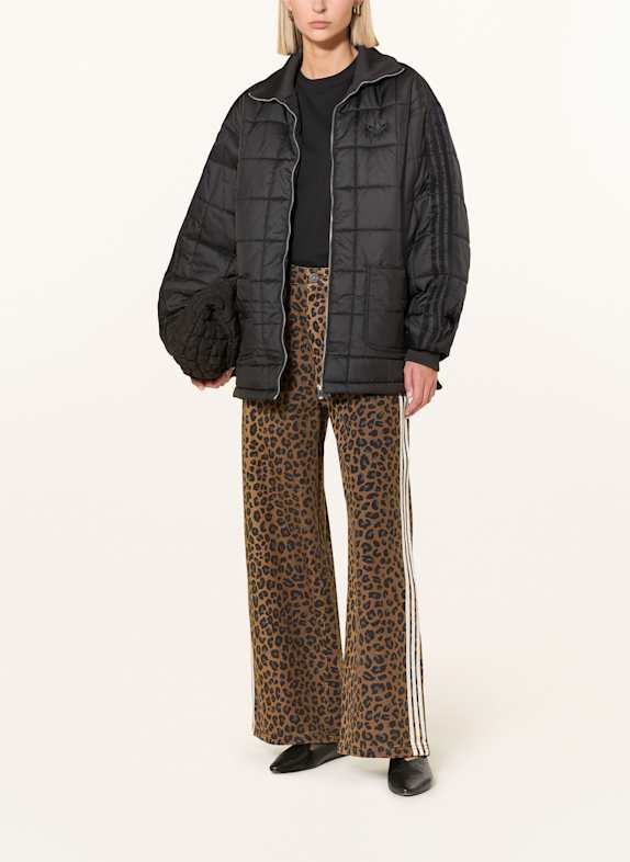 adidas Originals Oversized quilted jacket ESSENTIALS QUILTED BLACK