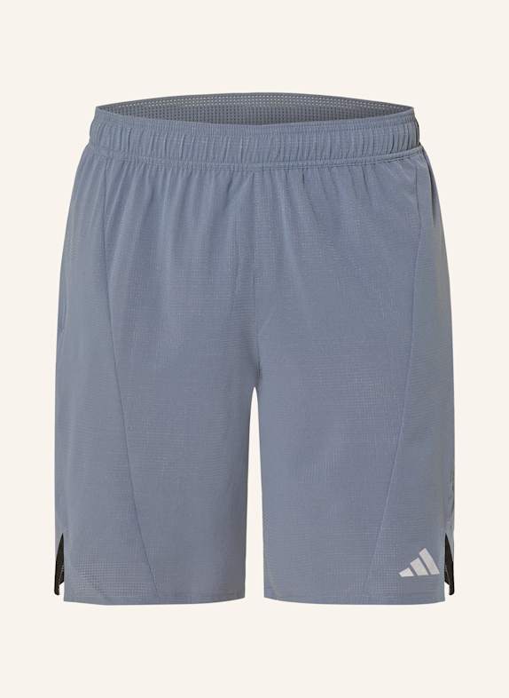 adidas Szorty treningowe DESIGNED FOR TRAINING HEAT.RDY HIIT SZARONIEBIESKI