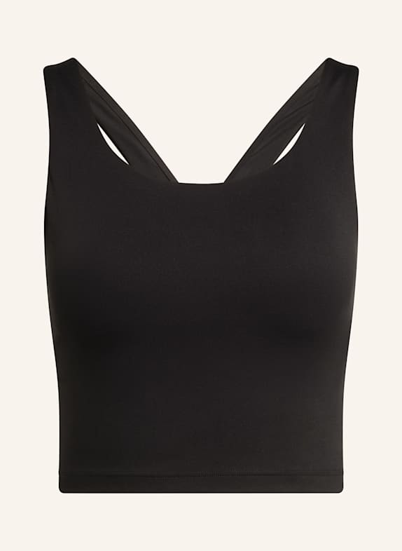 adidas adidas All Me Medium Support Sport-BH-Tanktop SCHWARZ