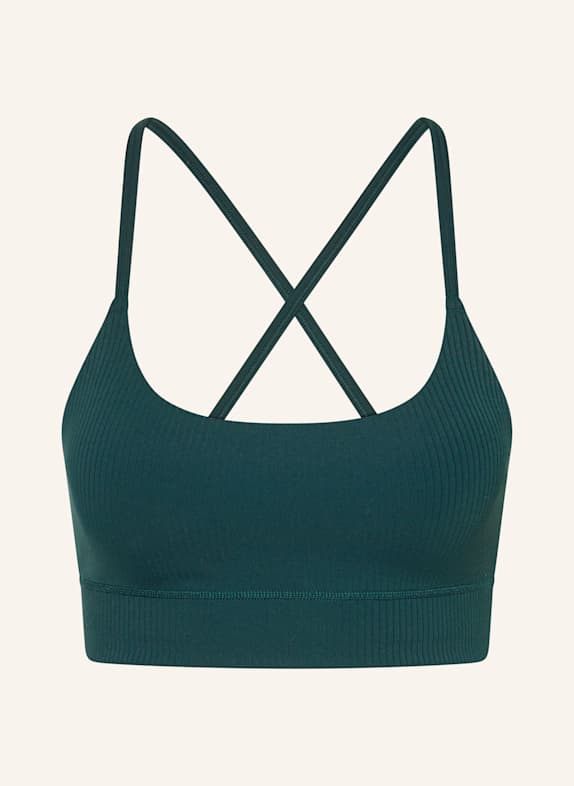 adidas Sport-BH ALL ME RIB DUNKELGRÜN