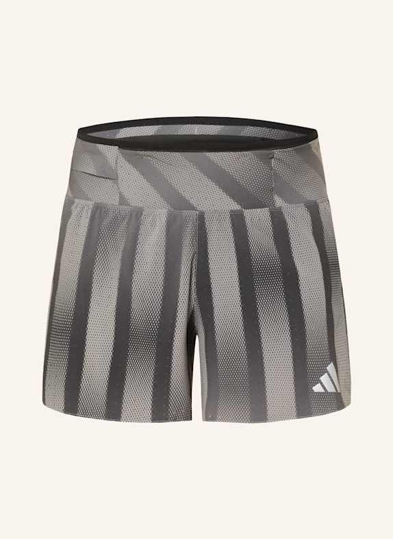 adidas 2-in-1-Laufshorts ADIZERO BTN GRAU/ HELLGRAU